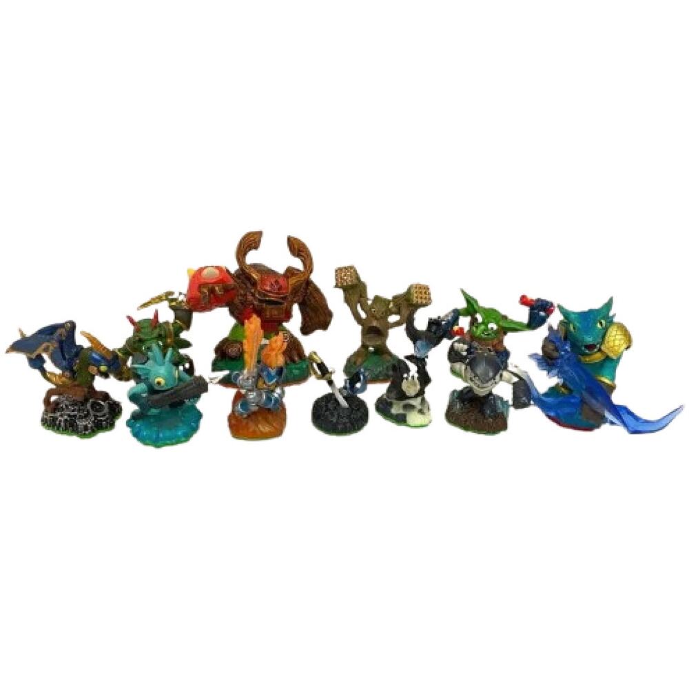 SKYLANDERS Mixed Lot Of 10 Action Figure Toy Bundle